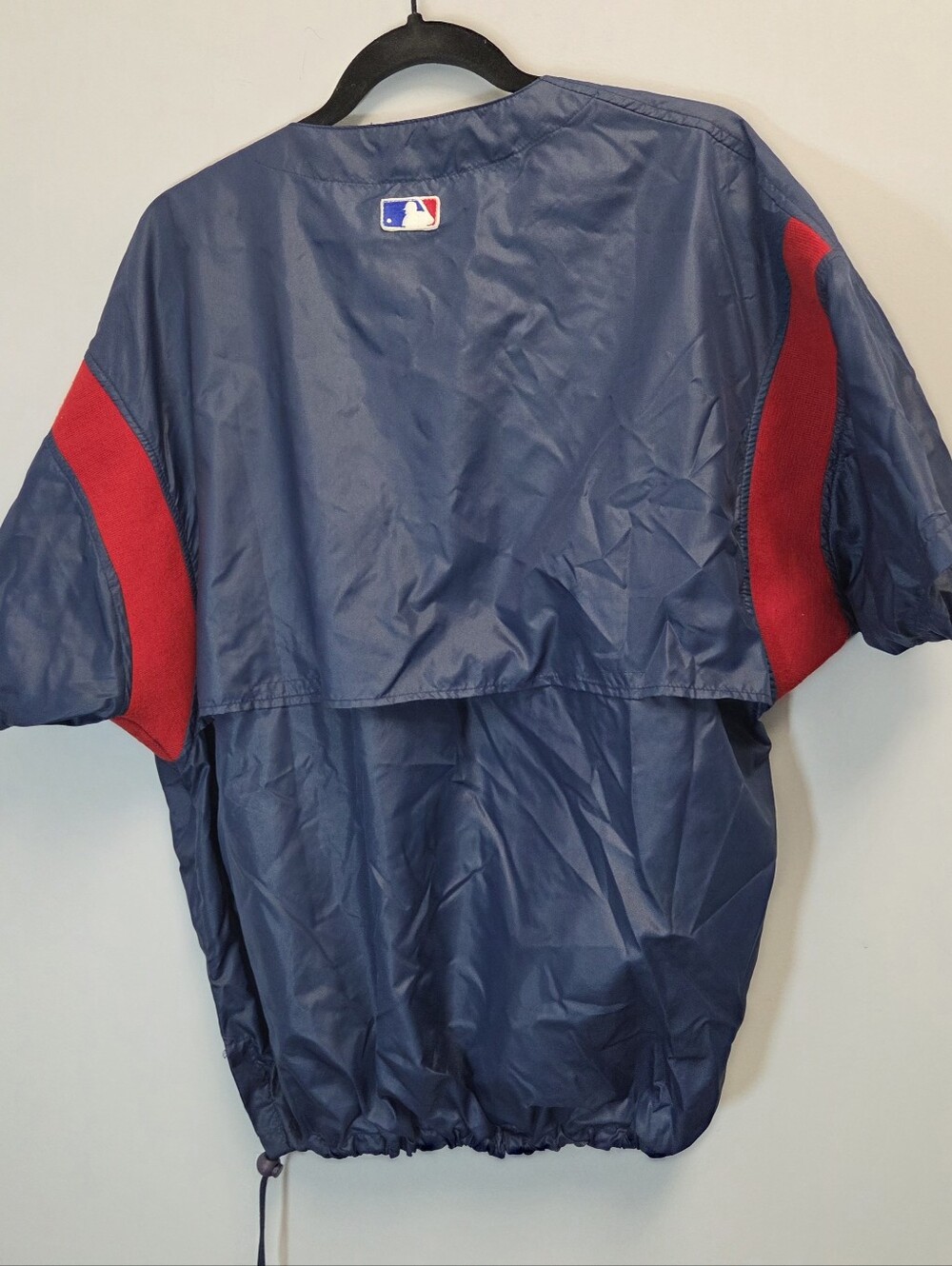 VTG Starter Cleveland Indians Wahoo Starter Warm-Up Batting Blue Jacket Medium - Picture 5 of 5